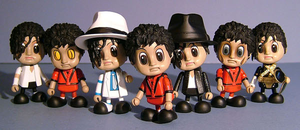 Thriller Michael Jackson Cosbaby action figures