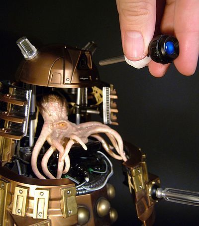 Dr. Who Dalek statue by Weta