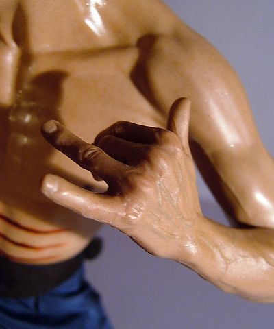 Bruce Lee Enter the Dragon quarter scale statue by Enterbay