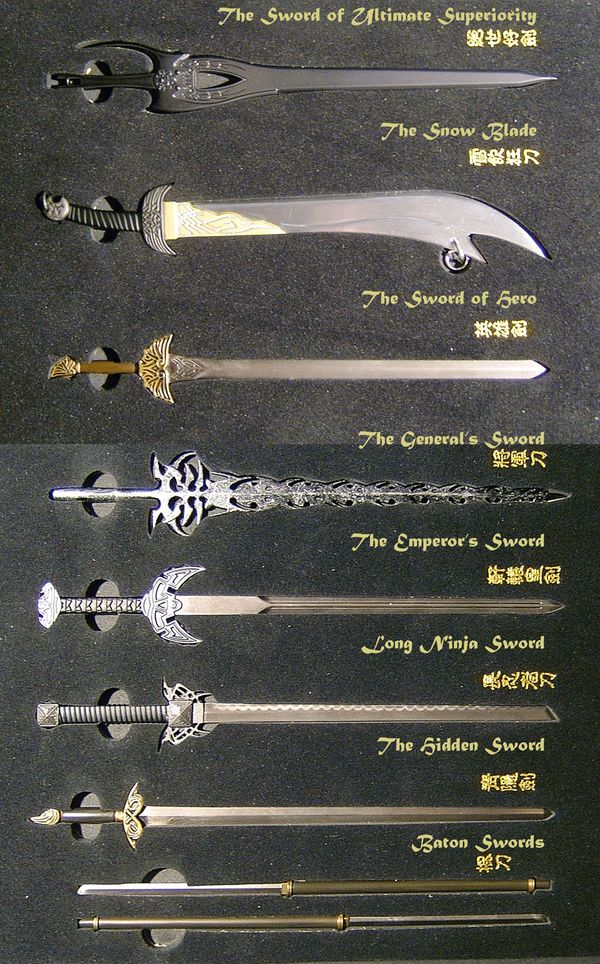 Enterbay sixth scale swords