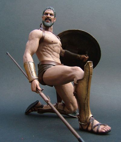 300 King Leonidas sixth scale action figure by Hot Toys