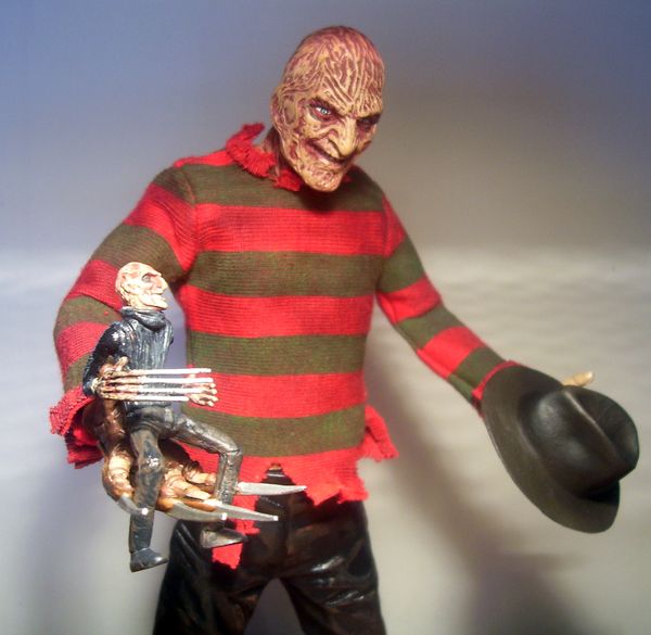 Freddy Krueger Dream Warrior action figure Cinema of Fear by Mezco Toyz