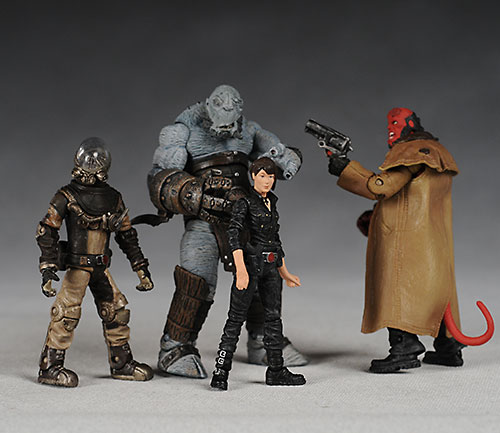 Hellboy II Mezco 3 3/4" action figures
