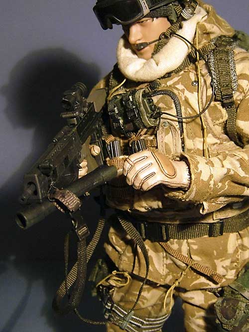 Blues and Reds in Afghanistan action figures from Hot Toys
