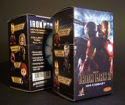 Iron Man 2 Cosbaby action figure by Hot Toys