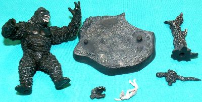 King Kong action figures by Konami