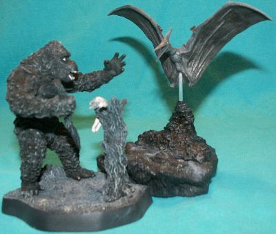 King Kong action figures by Konami