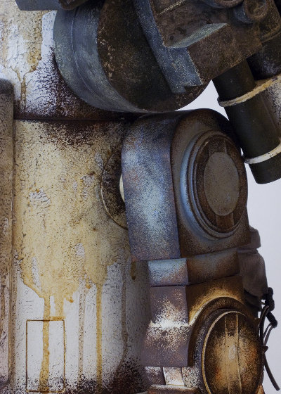 Large Martin Ashley Wood World War Robot action figure