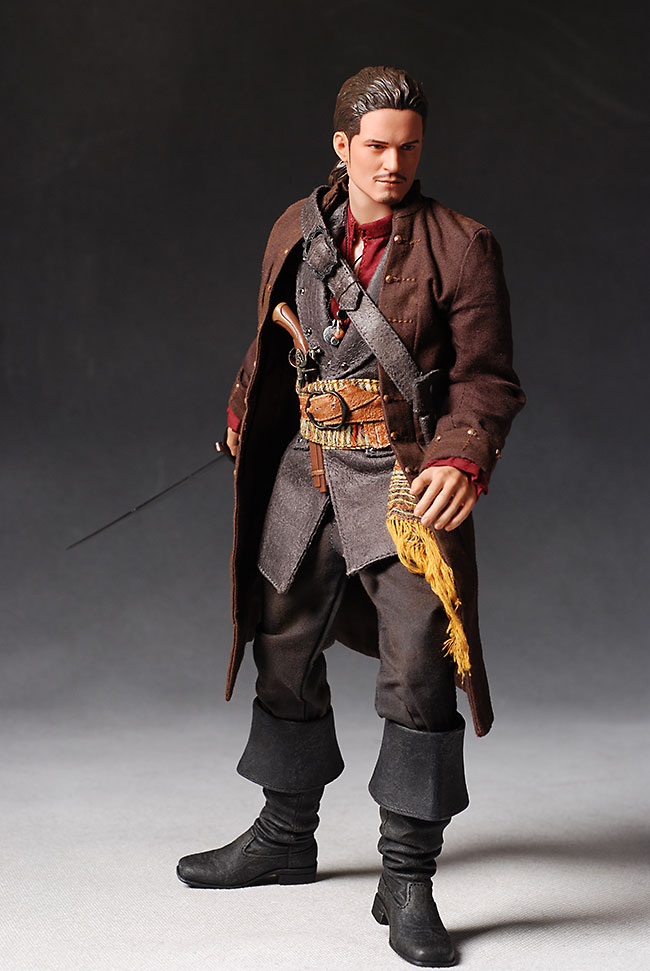hot toys pirates of the caribbean will turner action figure