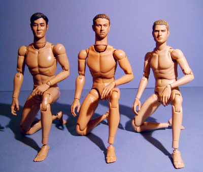 Hot Toys TrueType body (narrow, slim, regular) comparison review