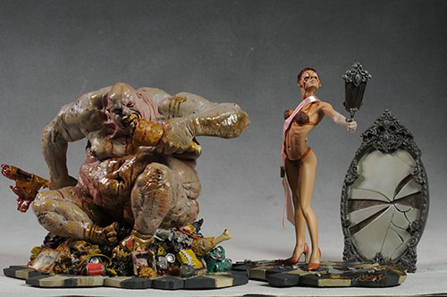 Seven Deadly Sins Pride, Glutony statues by Geek Toys