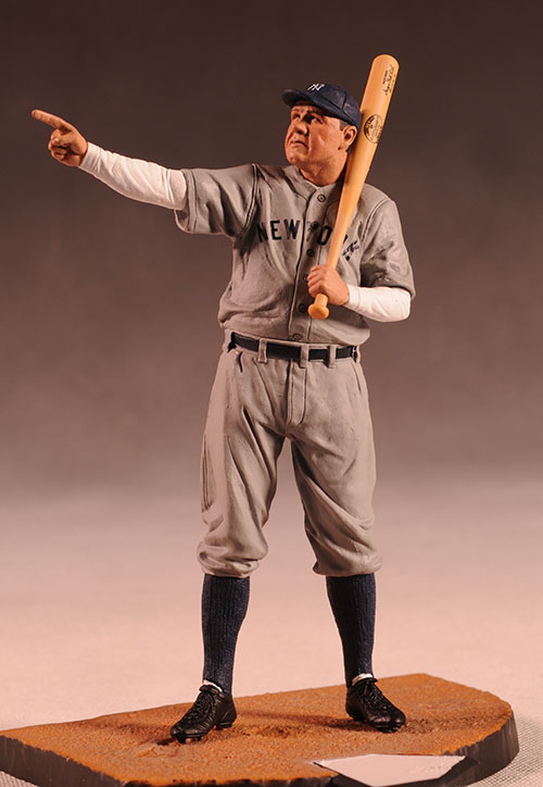 Cooperstown Babe Ruth action figure by McFarlane