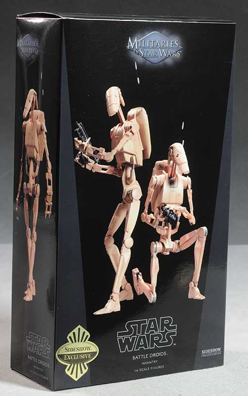 Star Wars Battle Droids sixth scale figure by Sideshow
