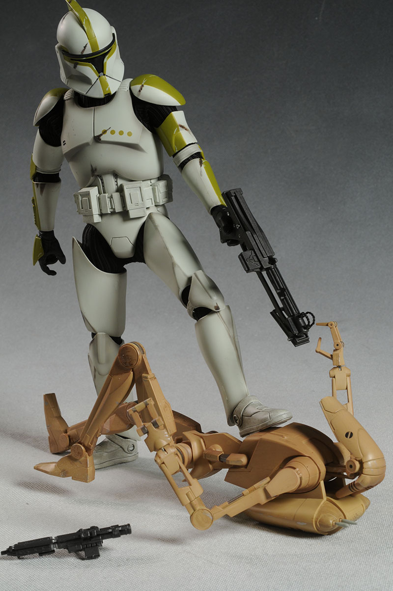 Star Wars Battle Droids sixth scale figure by Sideshow
