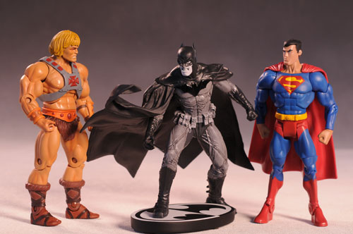 Batman Black and White Bermejo statue by DC Direct