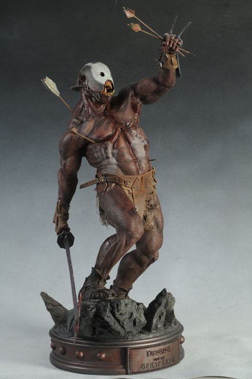 Lord of the Rings Berserker Uruk-Hai Premium Format Statue by Sideshow Collectibles
