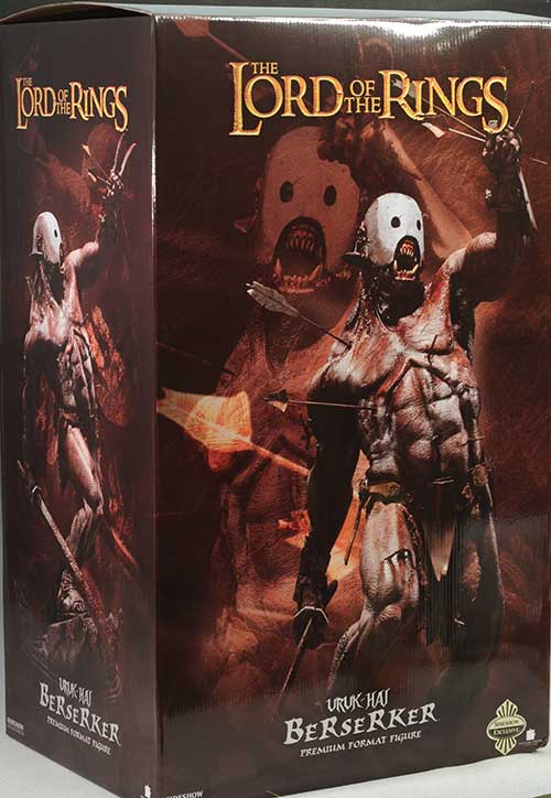 Lord of the Rings Berserker Uruk-Hai Premium Format Statue by Sideshow Collectibles