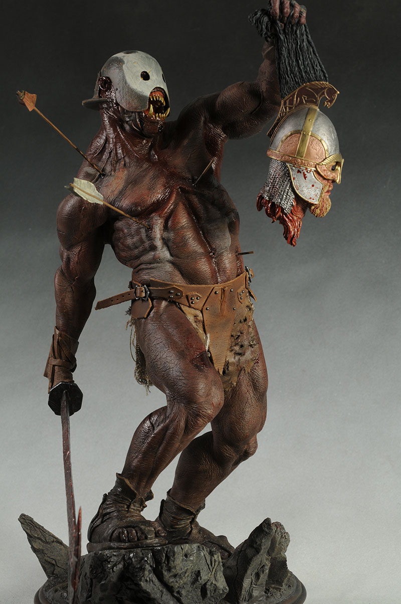 Lord of the Rings Berserker Uruk-Hai Premium Format Statue by Sideshow Collectibles