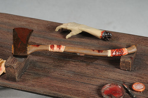 Bits and Pieces sixth scale horror accessories by Shrunken Head Studios