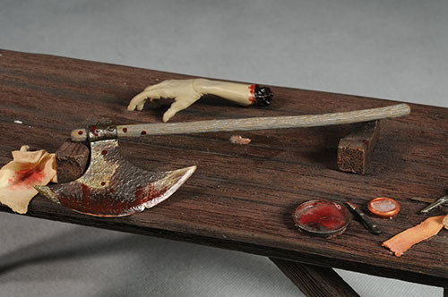 Bits and Pieces sixth scale horror accessories by Shrunken Head Studios