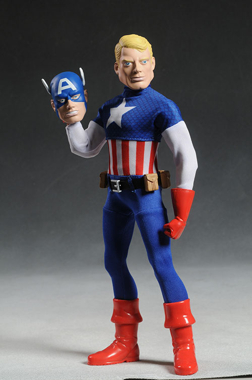 Captain Action Spider-Man, Captain America costumes by Round 2