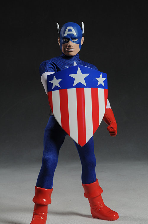 Captain Action Spider-Man, Captain America costumes by Round 2