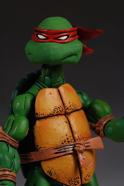 Teenage Mutant Ninja Turtles comic action figures by NECA