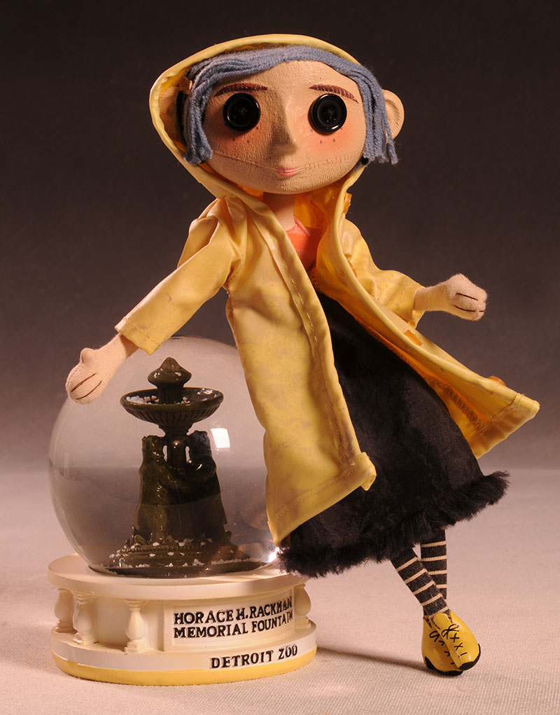 Coraline doll, Snow Globe prop replica
