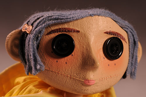 Coraline doll prop replica