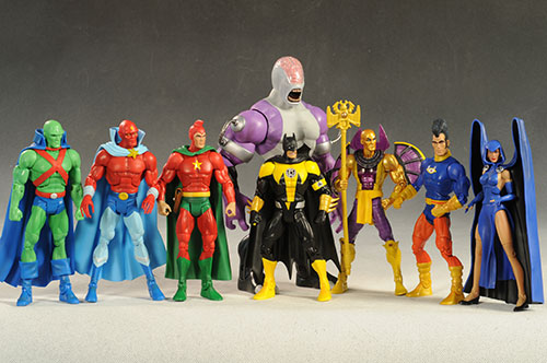 DCUC Starman, Validus, OMAC, Pharaoh action figure by Mattel