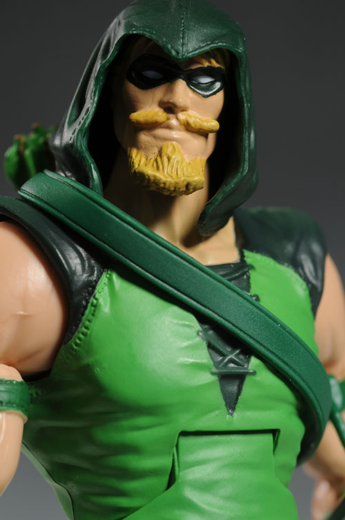 Hawk, Dove, Green Arrow, Red Arrow DCUC figures by Mattel