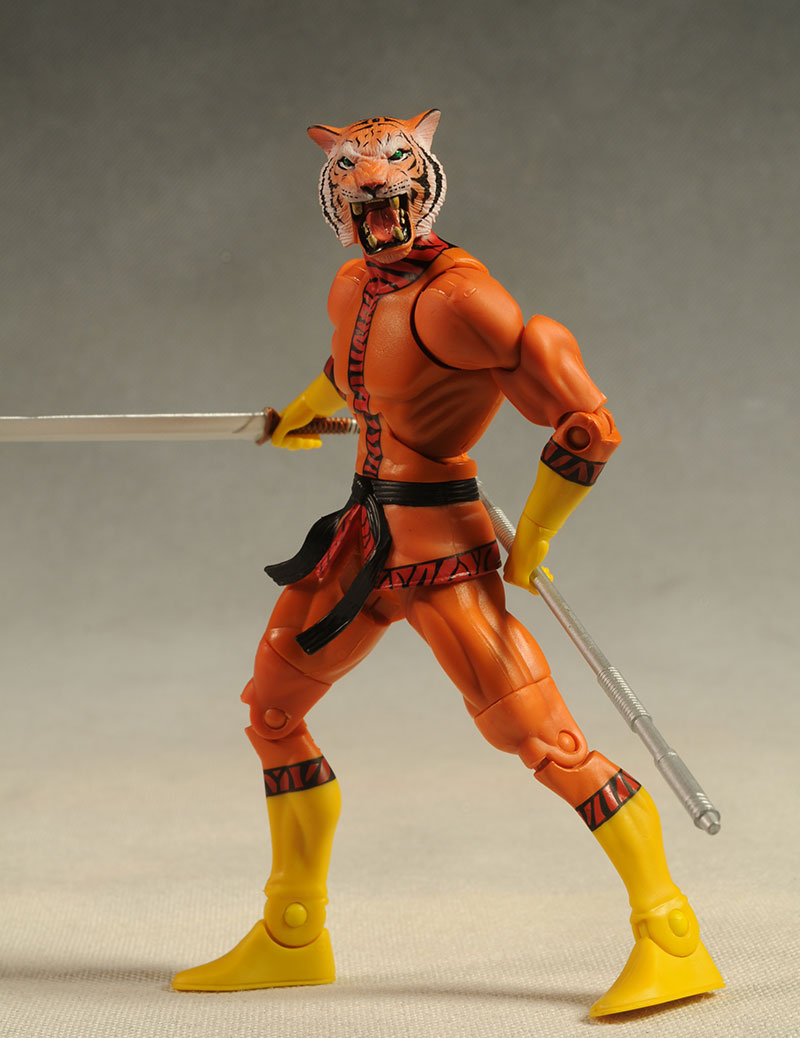 DCUC Bronze Tiger, Toyman, Samurai action figures by Mattel