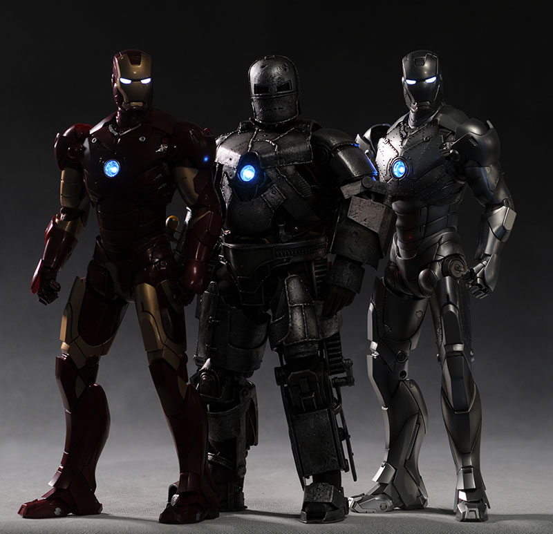 Iron Man MKI sixth scale action figure by Hot Toys