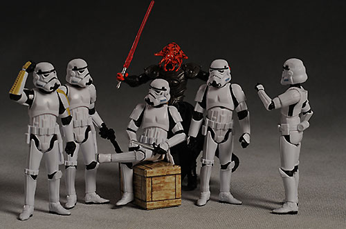 Star Wars Joker Squad Stormtrooper action figures by Hasbro