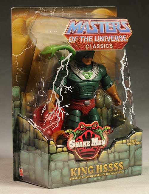 MOTUC King Hssss action figure by Mattel