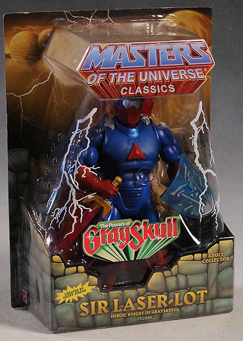 MOTUC Sir Laser-Lot action figure by Mattel