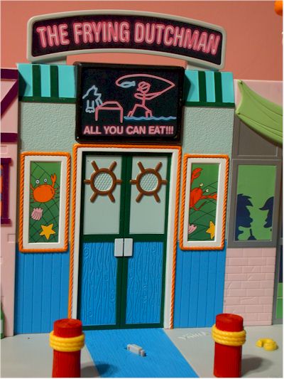 World of Springfield Simpsons Main Street play set by Playmates Toys