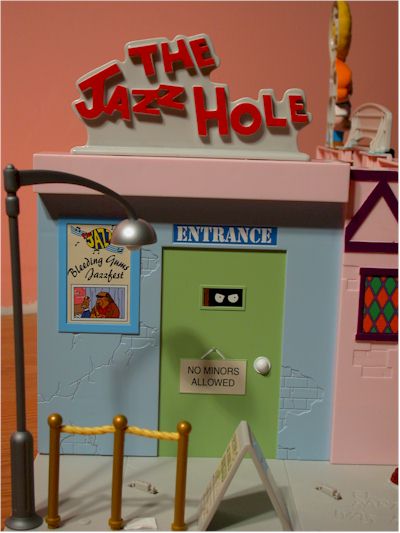 World of Springfield Simpsons Main Street play set by Playmates Toys