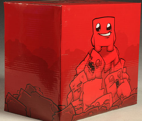 Super Meat Boy vinyl figure by Symbiote Studios by Symbiote Studios