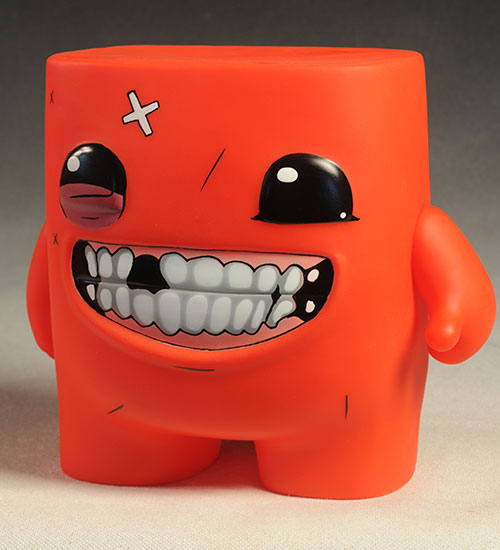 Super Meat Boy vinyl figure by Symbiote Studios by Symbiote Studios