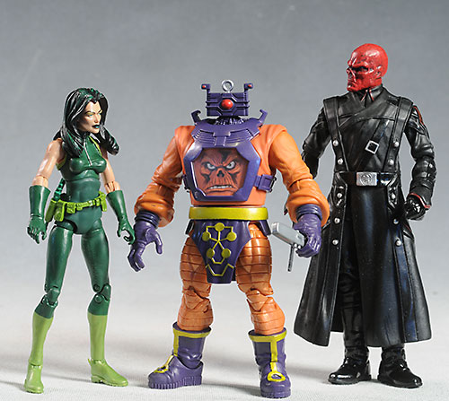 Arnim Zola, Madam Masque action figures by Hasbro