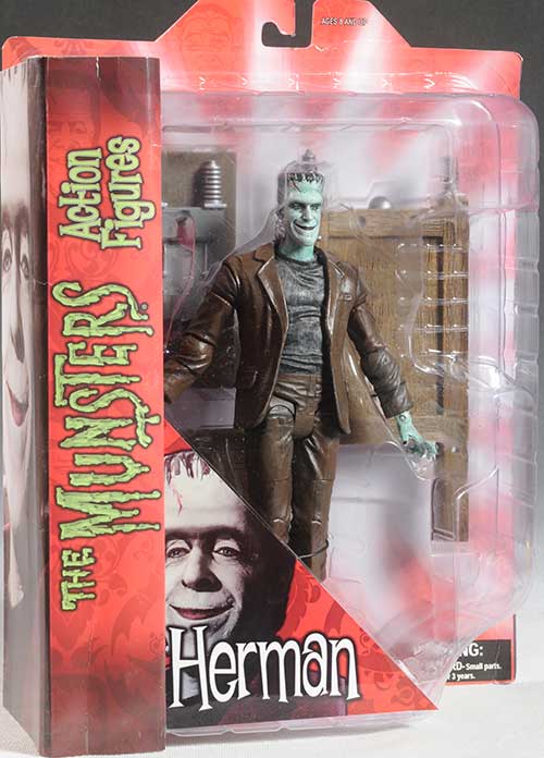 Herman, Lilly, Grampa Munsters action figure by DST