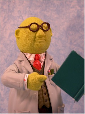 Muppets Kermit, Bunsen, Dr. Teeth action figures by Palisades