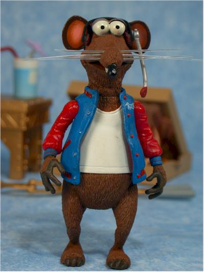 Palisades Muppets Rizzo action figure