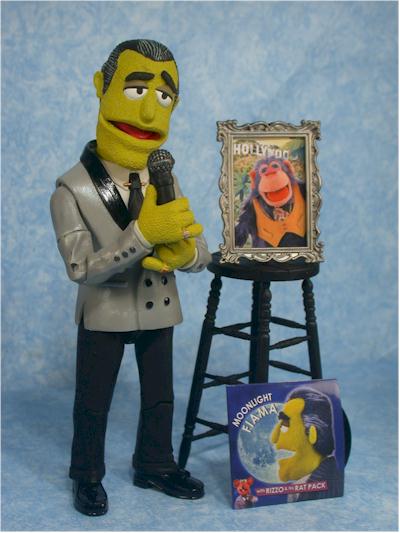 Palisades Muppets Johnny Fiama action figure