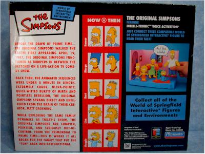 World of Sprinfield Flashback Simpsons action figures by Playmates