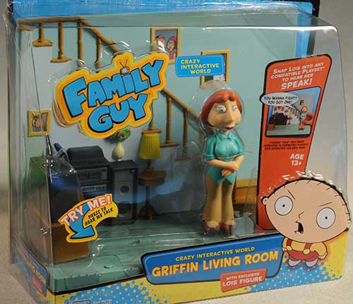 Family Guy series 1 action figures and playset by Playmates