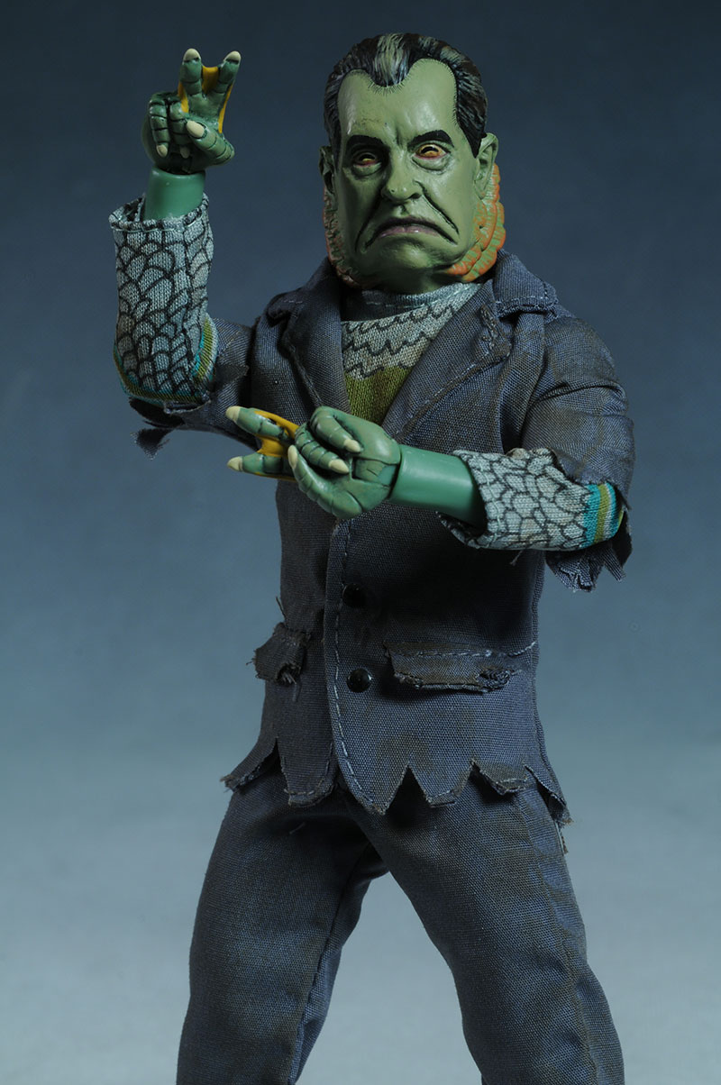 Creature from the Watergate Lagoon(Nixon) action figure from Presidential Monsters