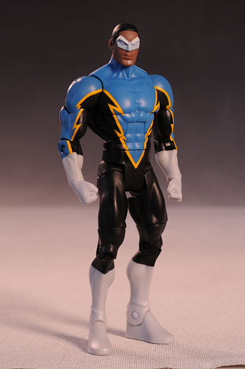 Public Enemies Major Force, Brimstone, Black Lightning action figures by Mattel