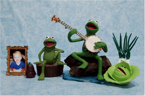 Palisades Rainbow Connection Kermit action figure